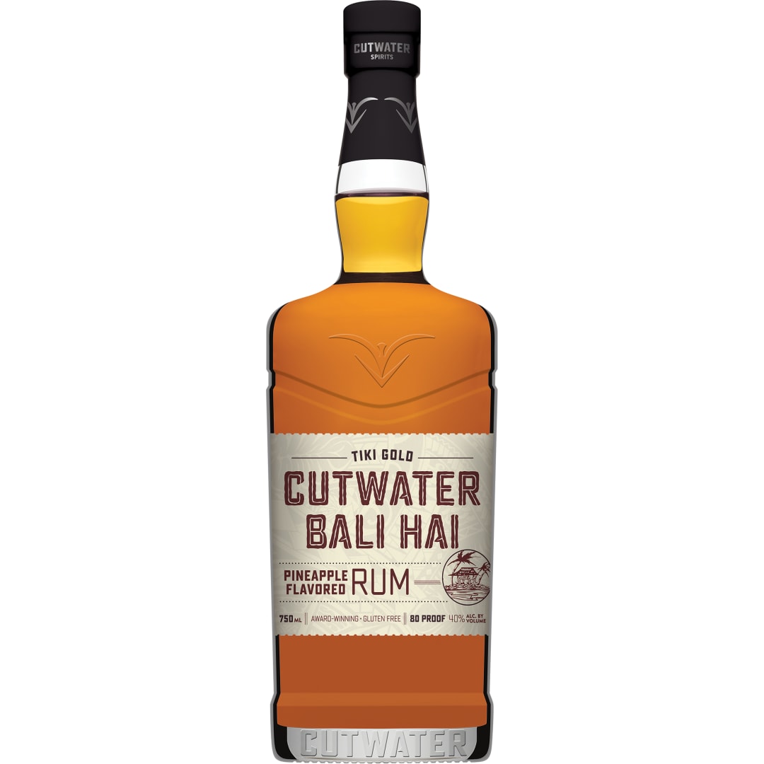 Cutwater Spirits Bali Hai Tiki Gold Rum, 750ml Bottle