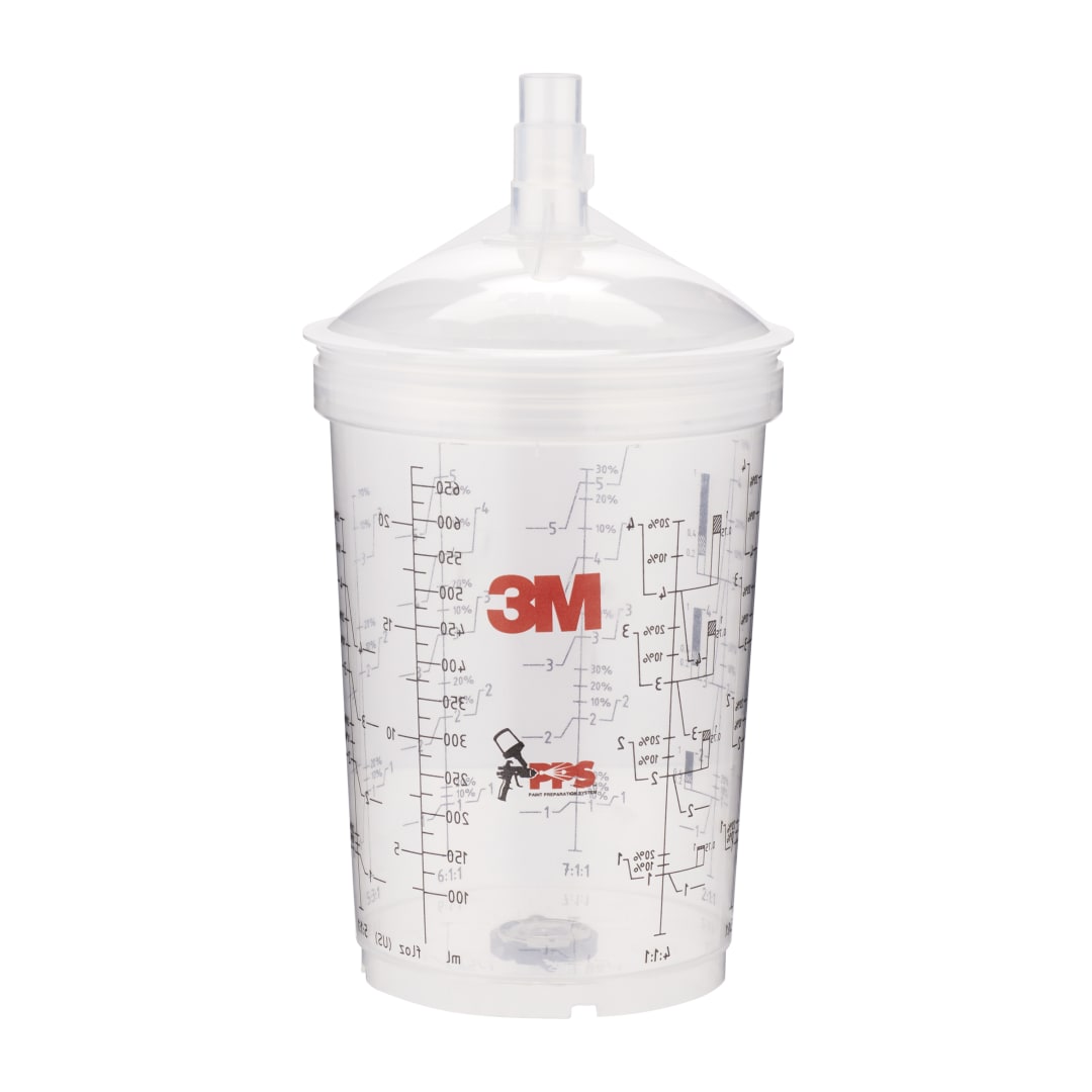 3M™ PPS™ sada typu V kelímkov a viečok štandardná veľkosť 700 ml, 200 µ  filtr, 16160