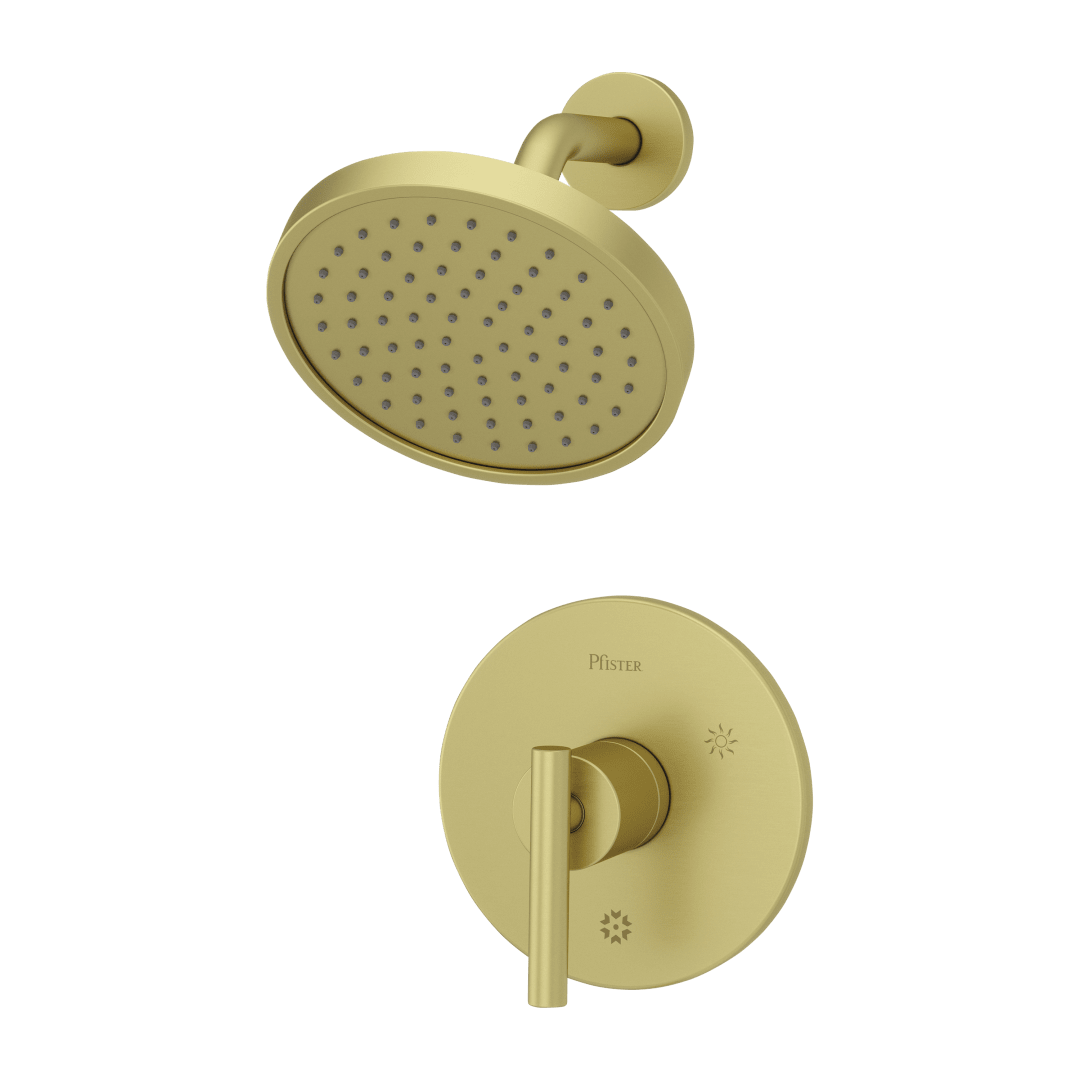 Contempra 1-Handle Shower Only Trim in Brushed Gold