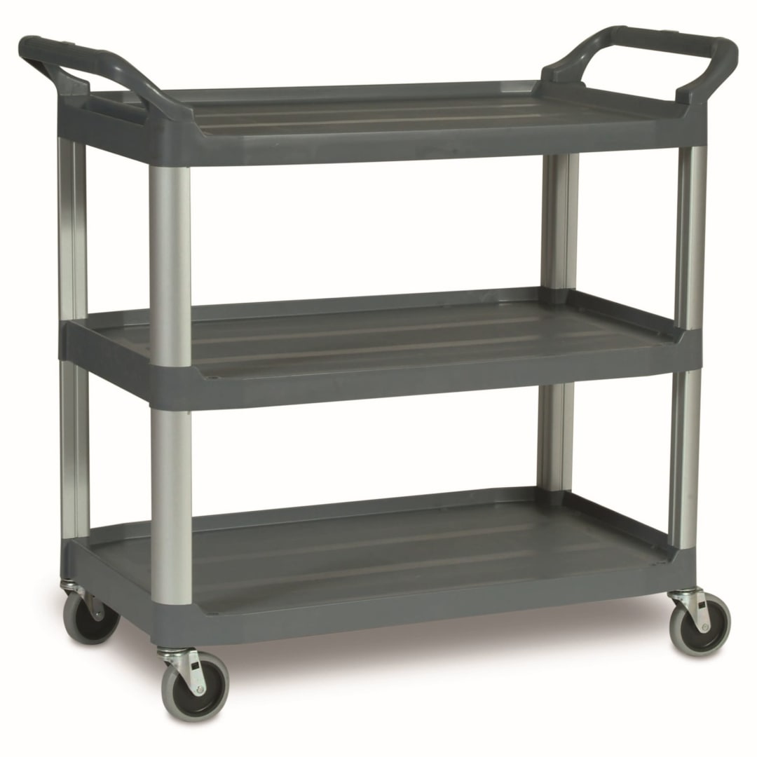 Utility Cart, Open Sided, Black