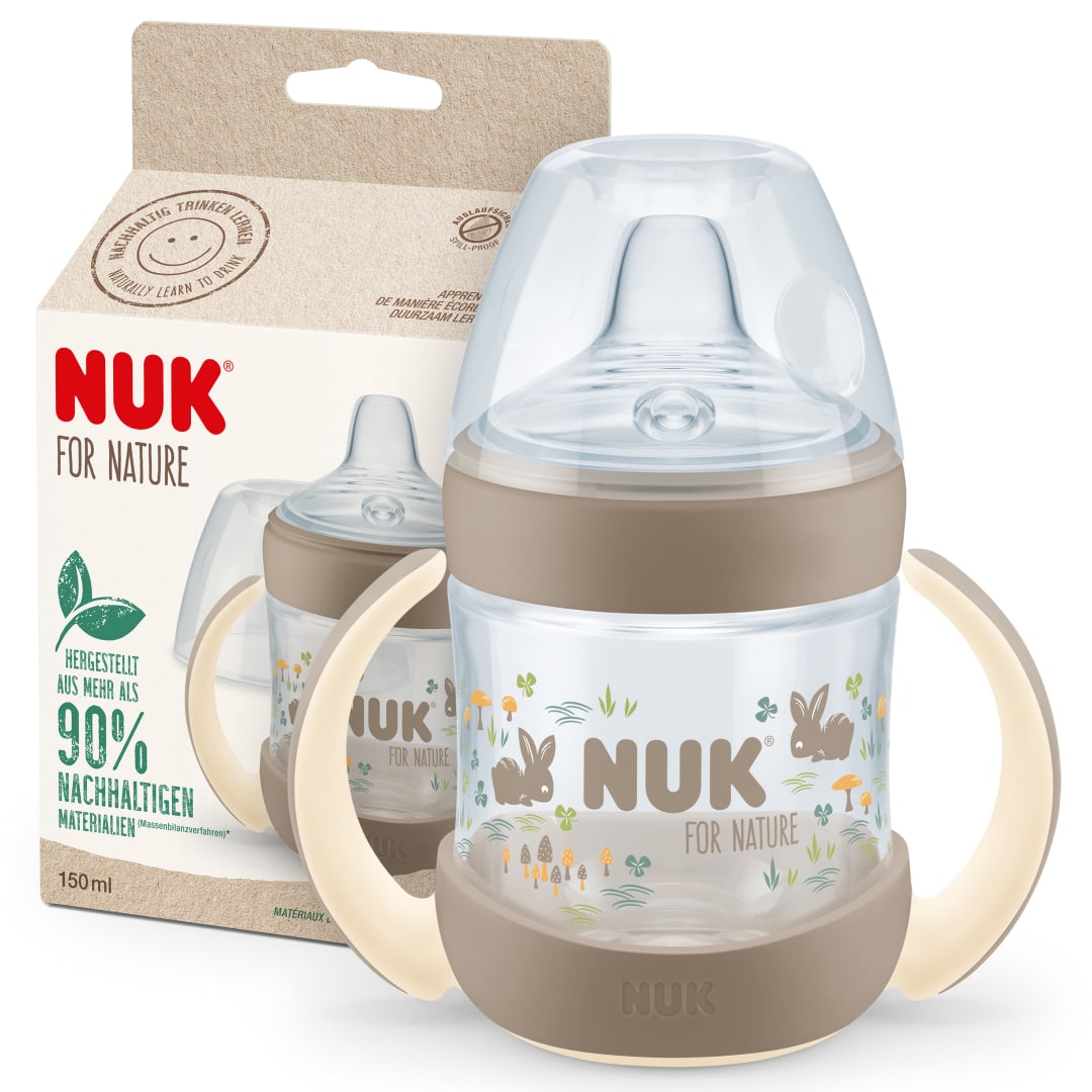 NUK FOR NATURE LEARNER BOTTLE 150 ML