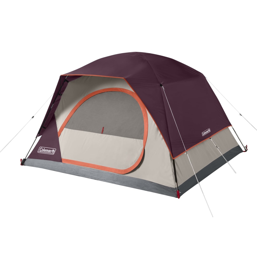 Coleman® Skydome™ 4-Person Camping Tent, Blackberry