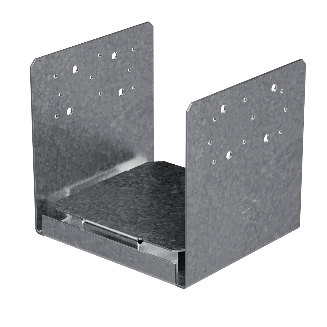 Simpson Strong-Tie ABU88SS ABU Stainless-Steel Adjustable Standoff Post Base for 8x8 (Pack of 4)
