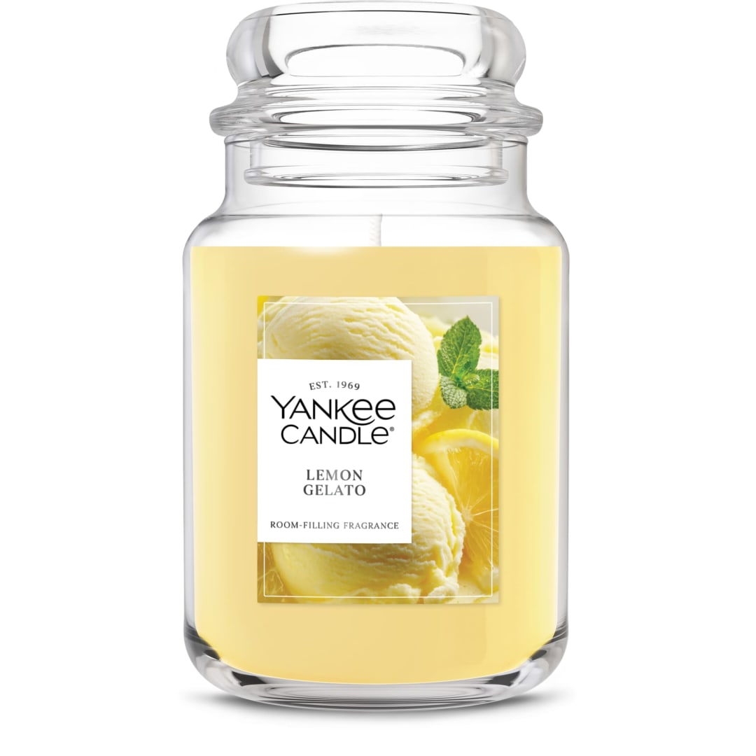 Yankee Candle Lemon Gelato Original Large Jar Candle