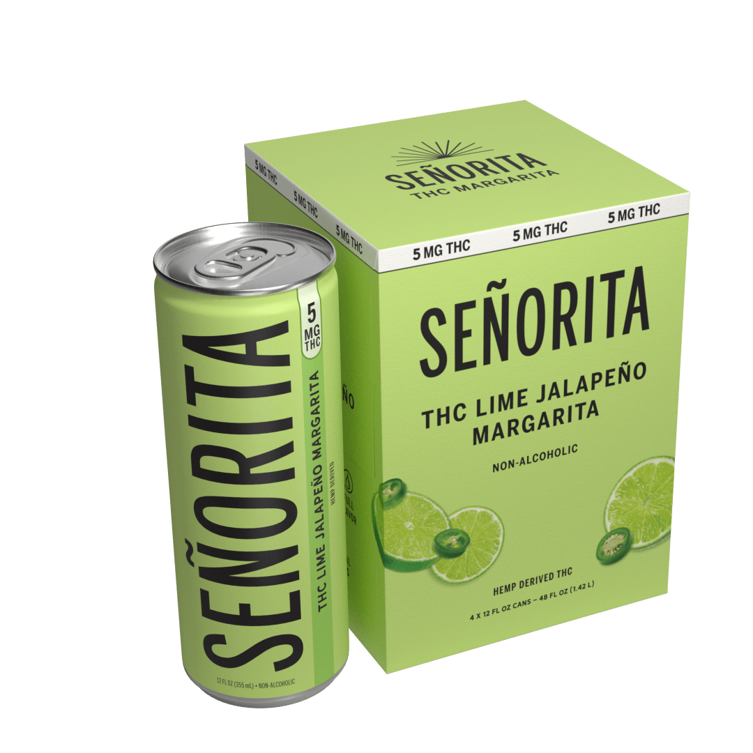 Senorita Thc Lime 5MG 1S Can 6/4PK 12Z