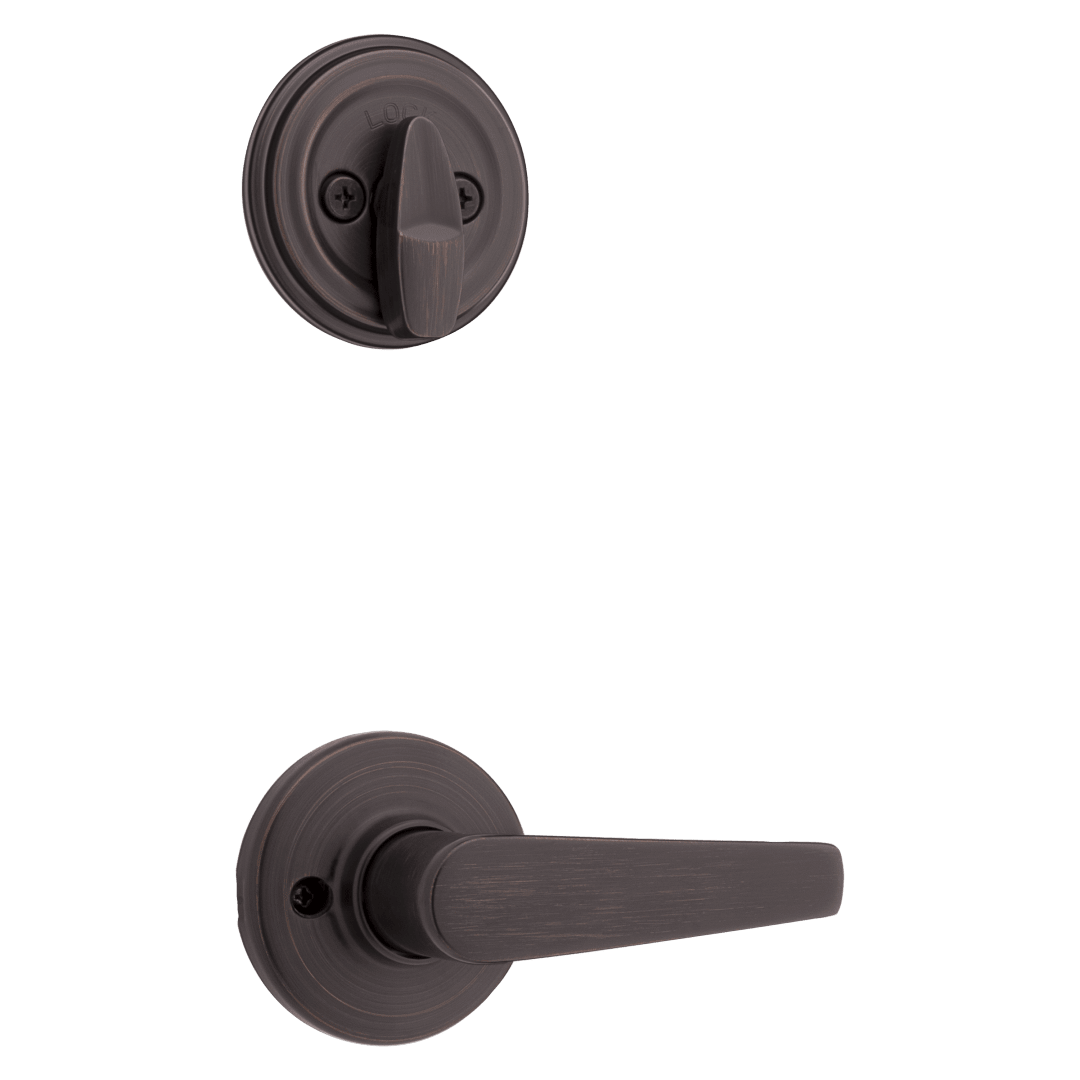 966 Single Cylinder Interior Pack w/ Delta Lever for Signature Series Handlesets in Venetian Bronze