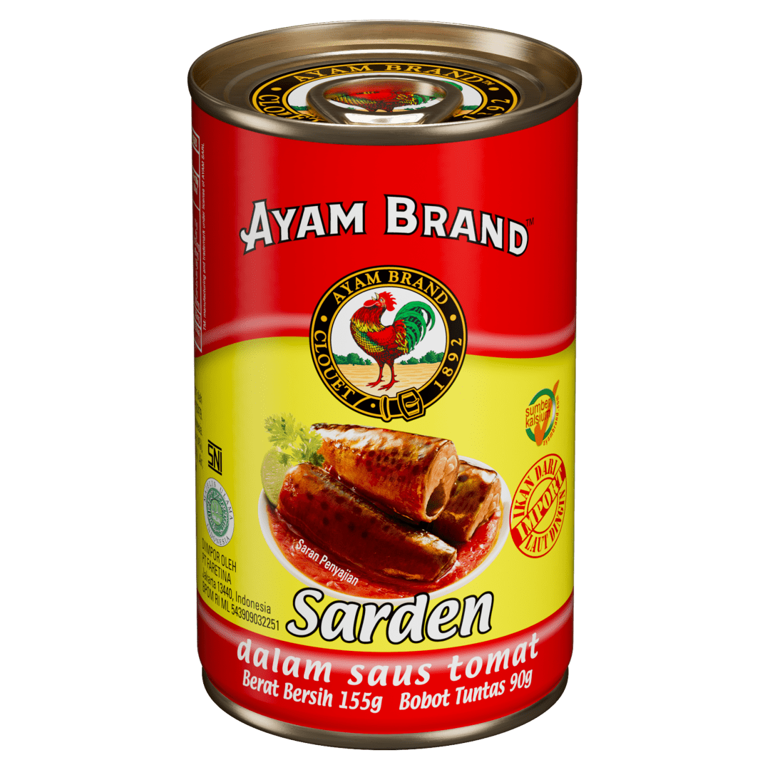 Sardines in Tomato Sauce 60x155g