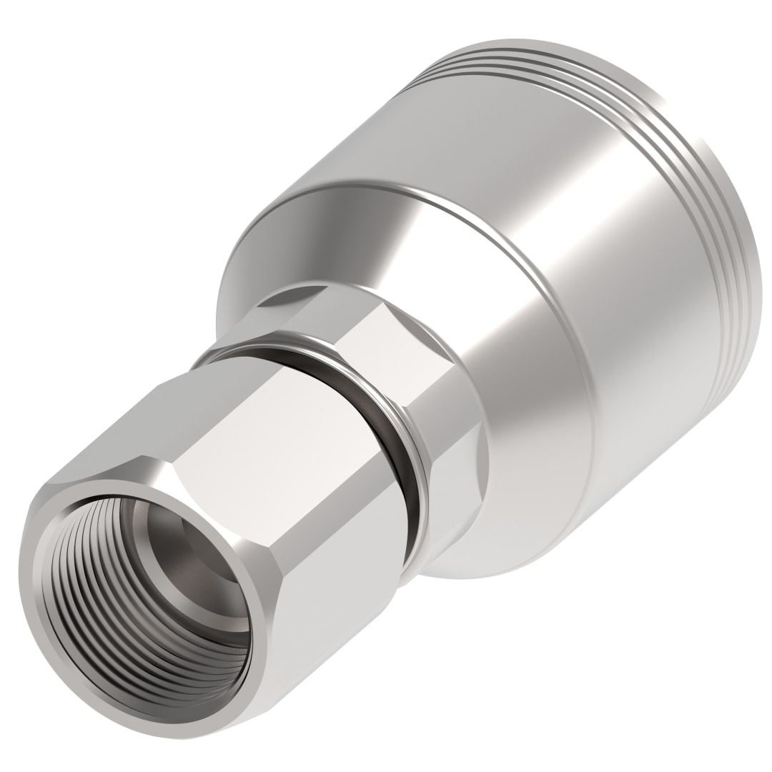 Aeroquip 5/8" Female JIC x 1/2" 4 Wire Hydraulic Hose Fitting