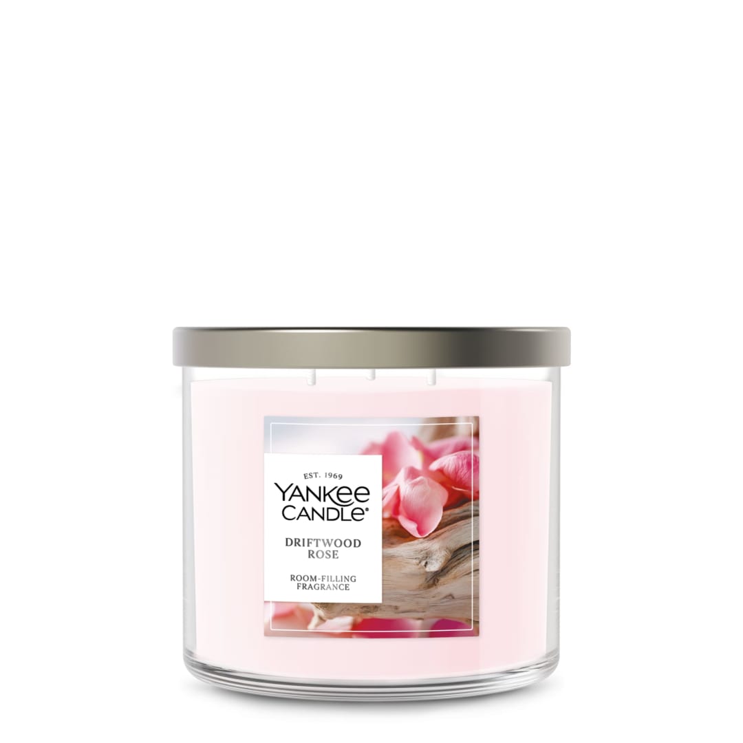 Yankee Candle Driftwood Rose 3-Wick Candle