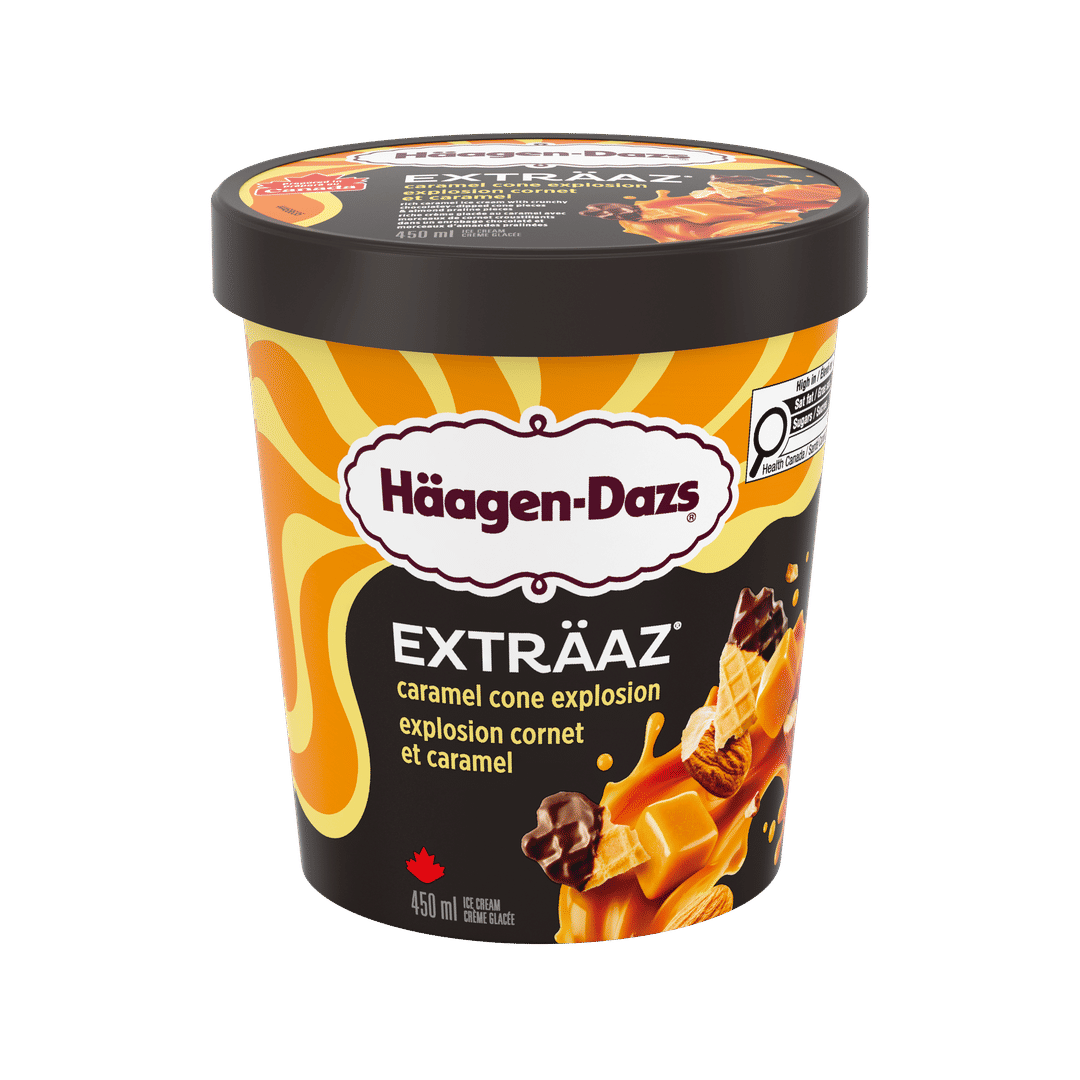 HDZ Extraaz CrmlConeExplosion 8x450ml CA