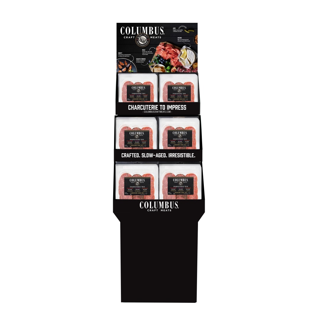 COLUMBUS Charcuterie Salami Trio Shipper
