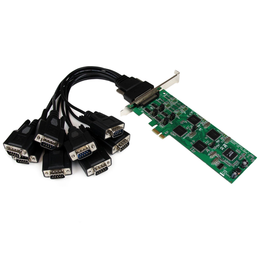 8Port PCIe Serial Adapter Card- RS232/422/485
