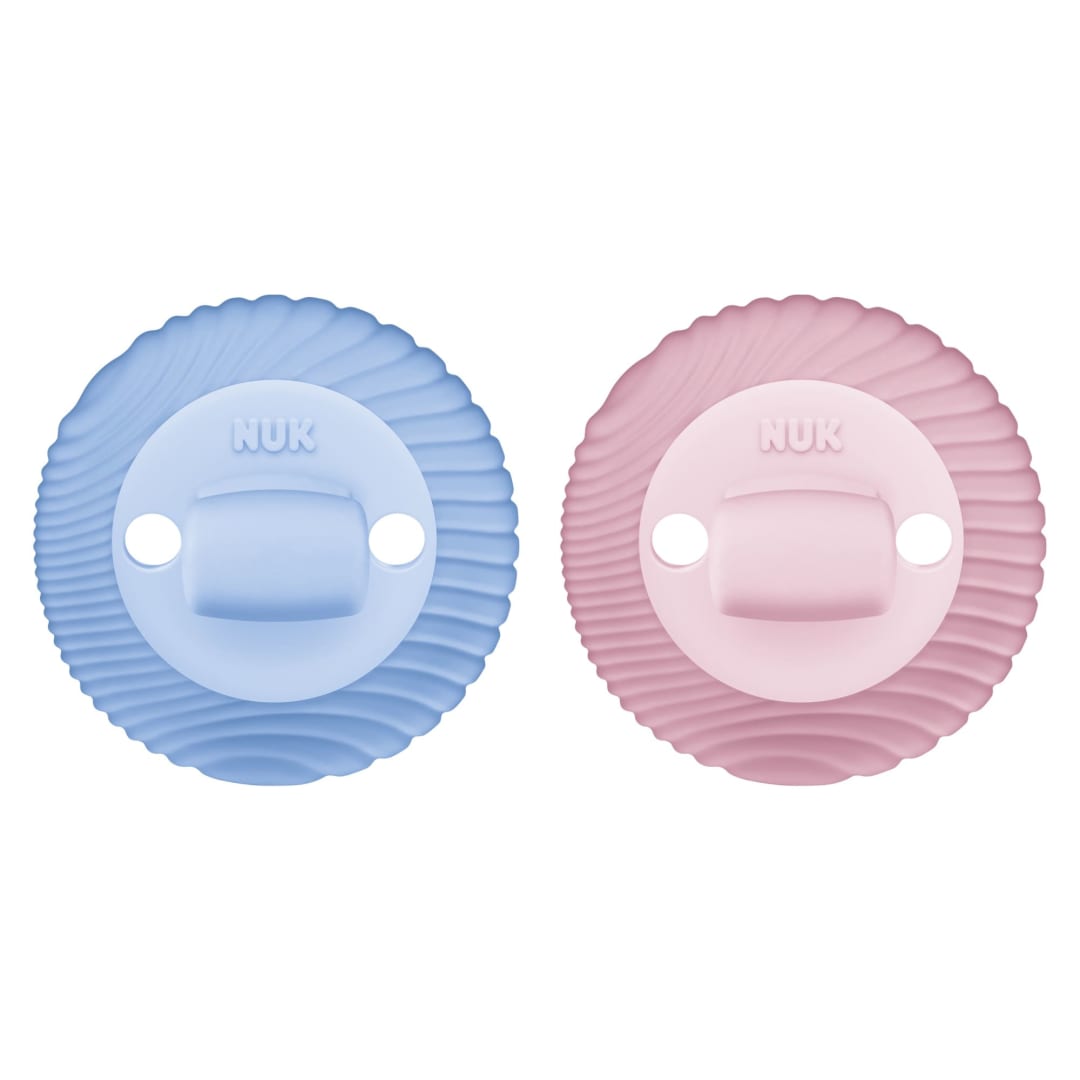 Comfy Duet Soother 2-in-1 Pacifier and Teether, 0-12 months