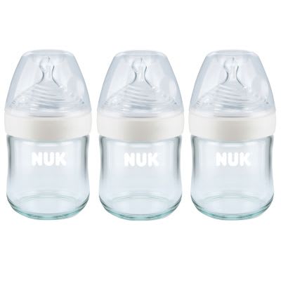 NUK® Simply Natural® Glass Bottle, 4 oz