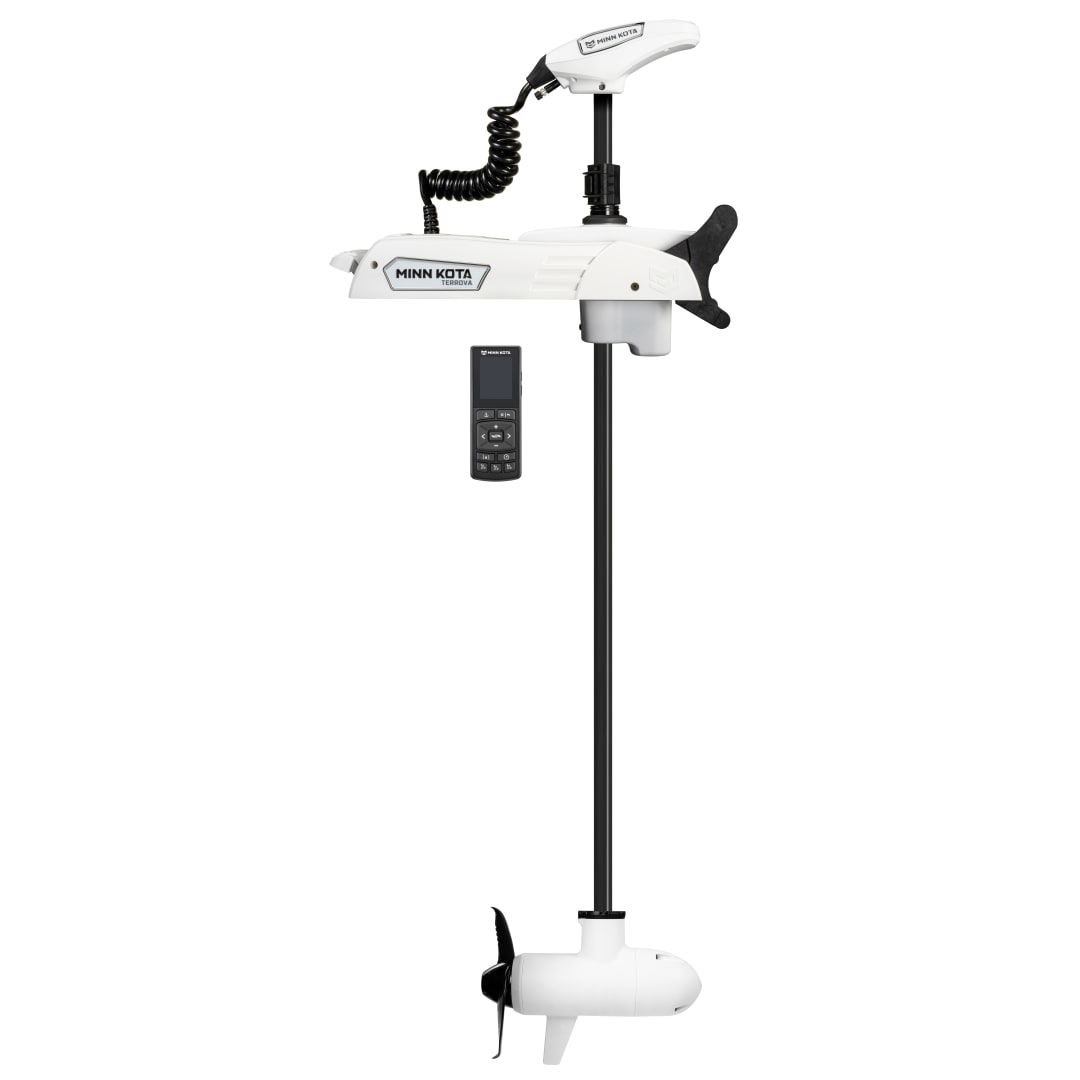 Riptide Terrova QUEST 90/115 lb. Thrust, 60" Shaft, Wireless Remote, White