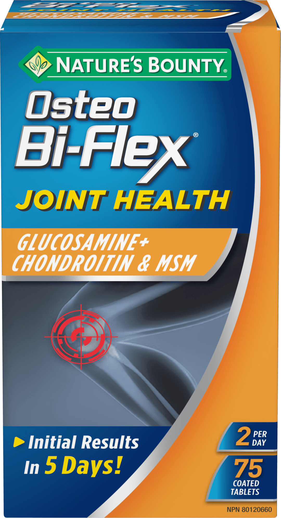 NBTY OSBF GlucCondMSM 12x75 TAB CA