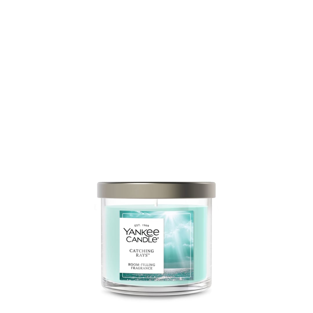 Yankee Candle® Small Tumbler Scented Candle with up to 40 Hour Burn Time, Premium Plant Wax Blend for Consistent Burn, 4.3 oz Tumbler Candle with Room Filling Fragrance, Catching Rays