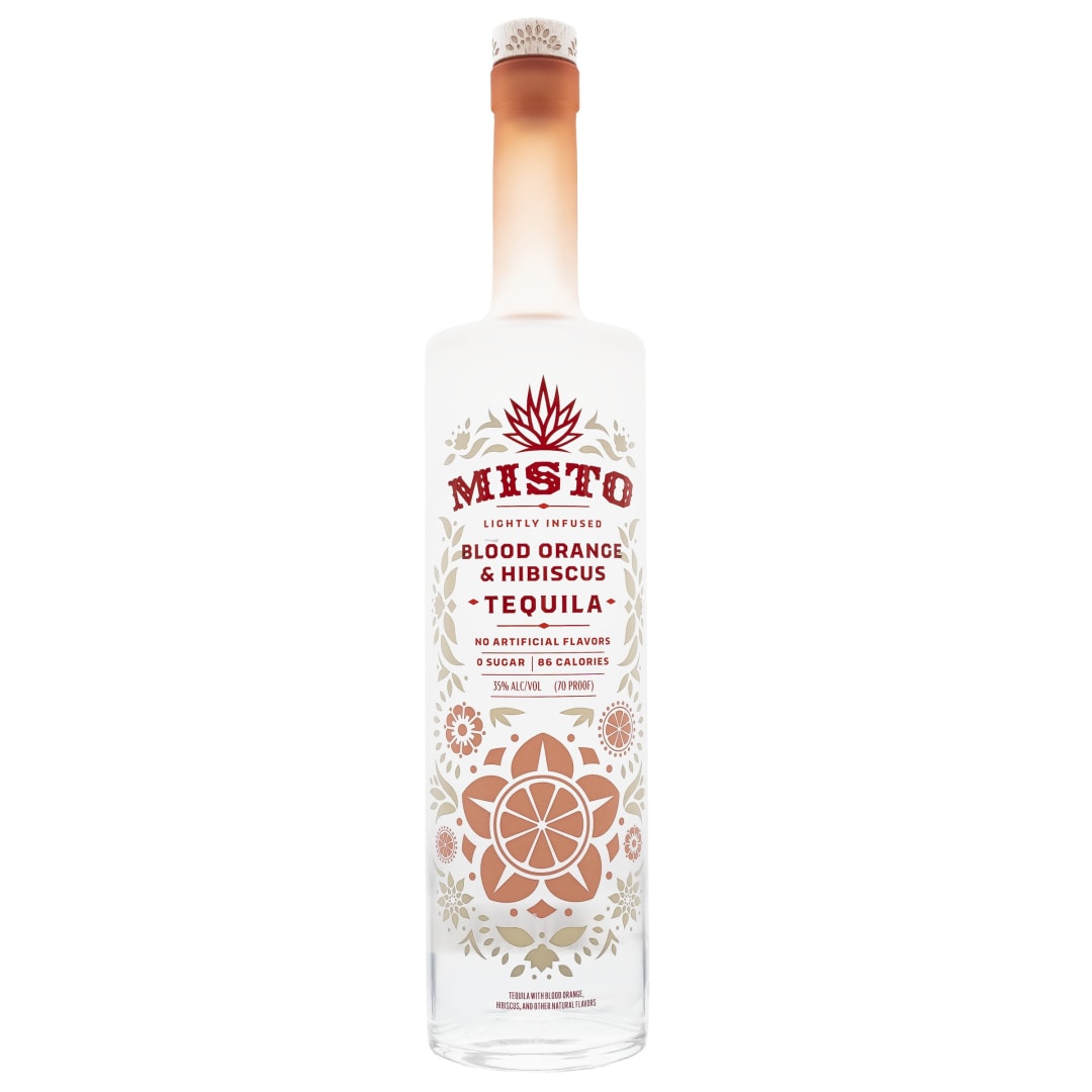 Misto Blood Orange and Hibiscus Tequila 750ml 80 Proof