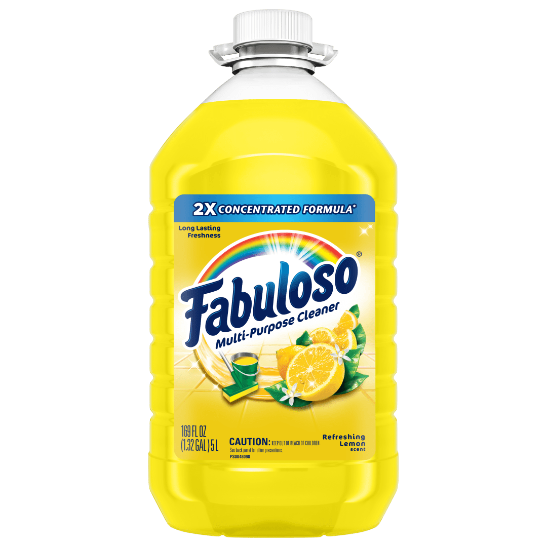Fabuloso Multi-Purpose Cleaner, 2X Concentrated Formula, Lemon Scent, 16.9 oz (3pk)