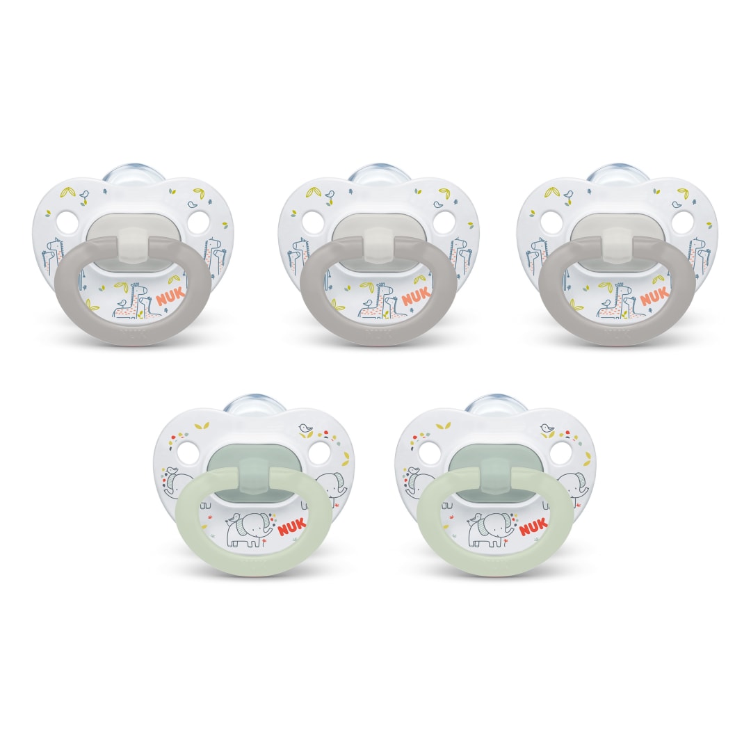 NUK 69418 SZ 1 PACI 5PK 1/12 EF.C