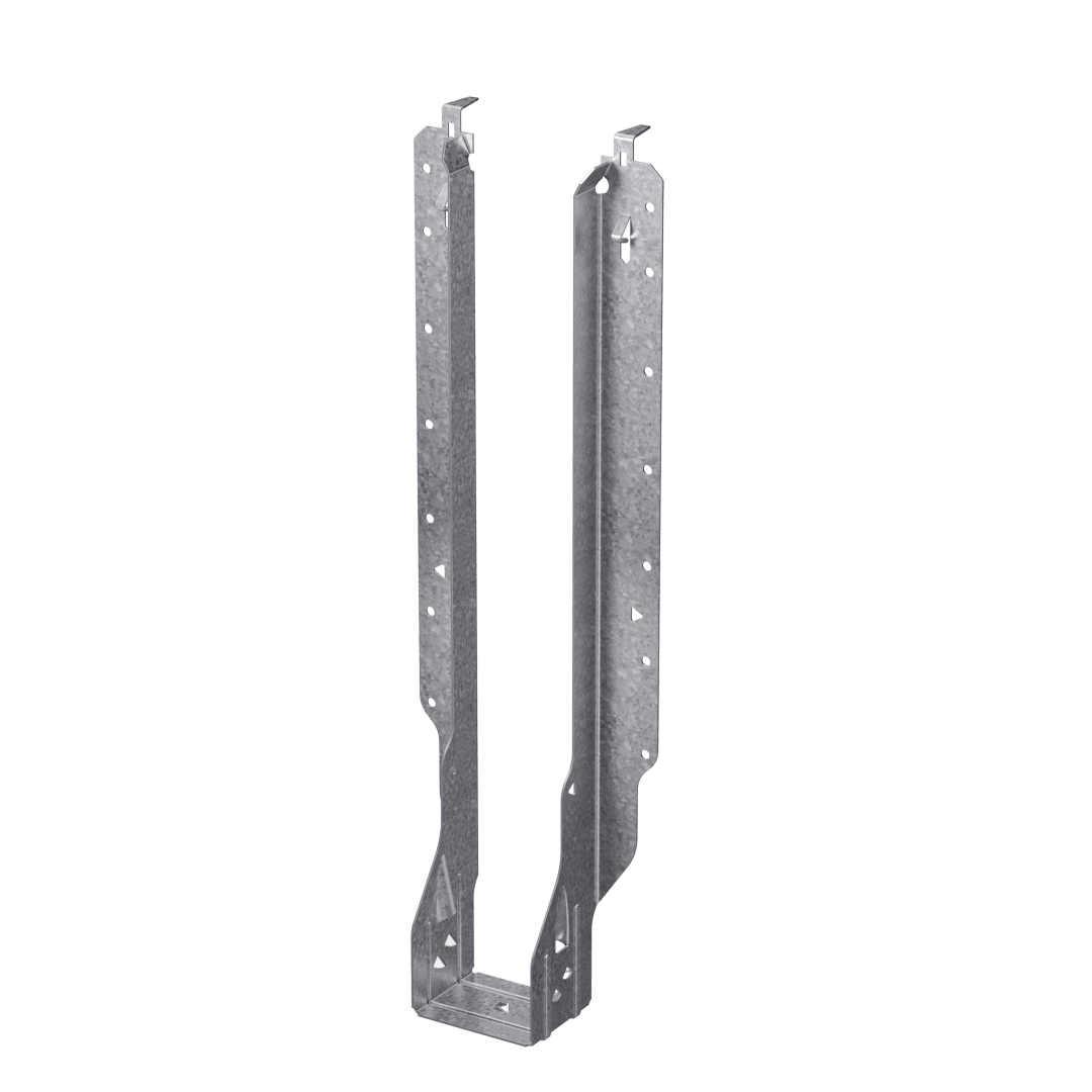 Simpson Strong-Tie IUS2.37/16 IUS Galvanized Face-Mount Joist Hanger for 2-5/16 in. x 16 in. Engineered Wood (Pack of 25)