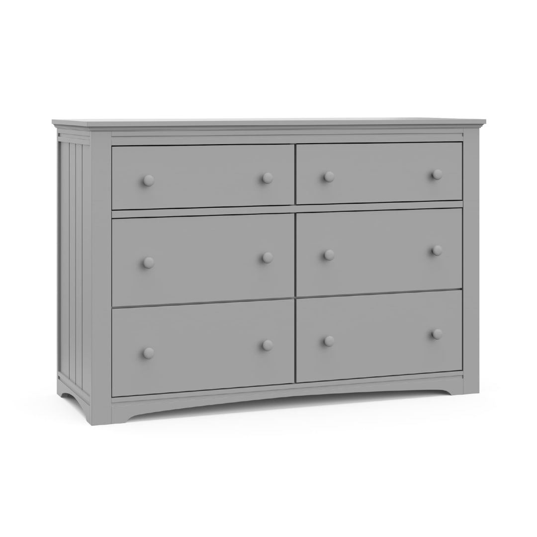 Graco® Hadley 6 Drawer Dresser - Pebble Gray