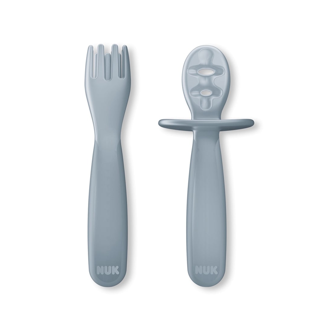 NUK® for Nature™ Pretensil Dipper Spoon and Fork Set