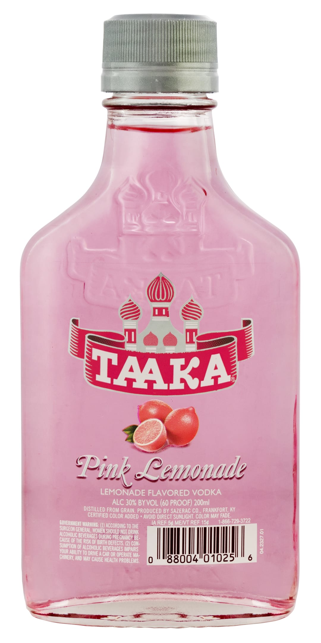Taaka Pink Lemonade Vodka 200ml 60 Proof