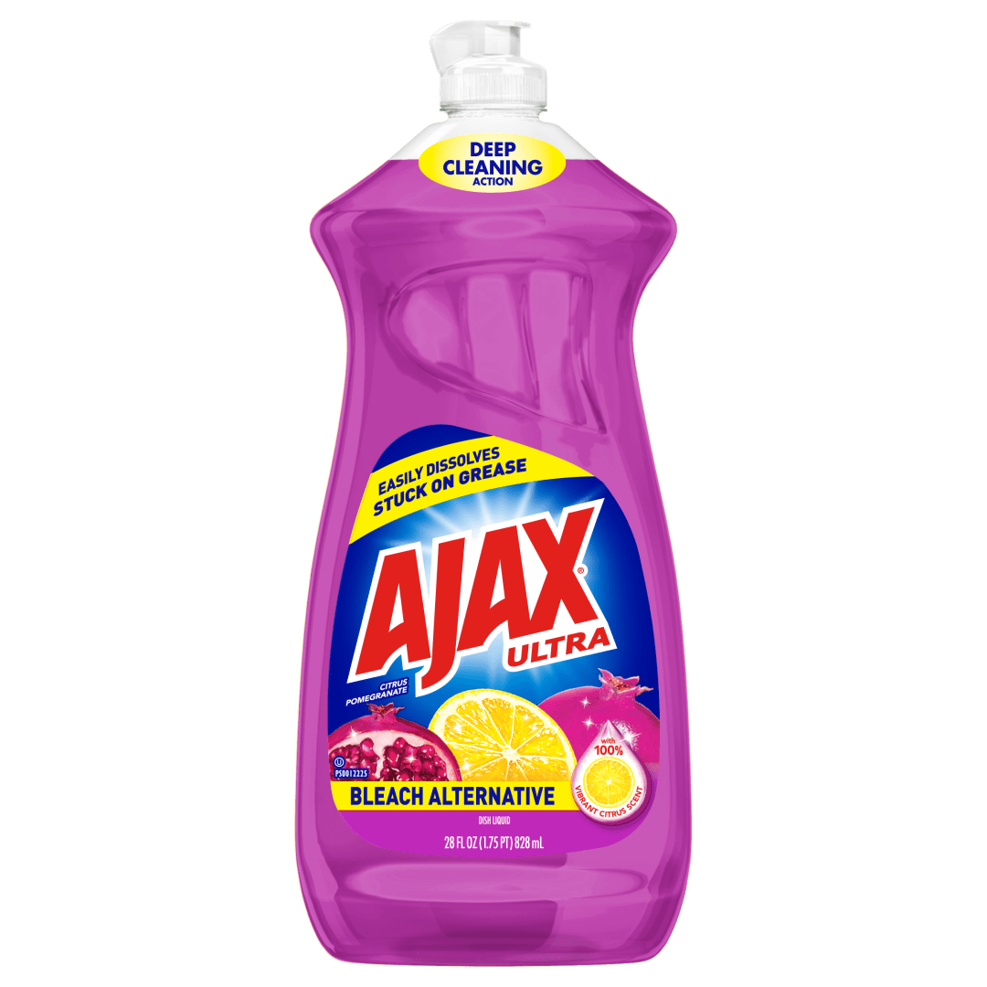 Ajax Ultra Bleach Alternative Liquid Dish Soap, Citrus Pomegranate - 28 Fluid Ounce