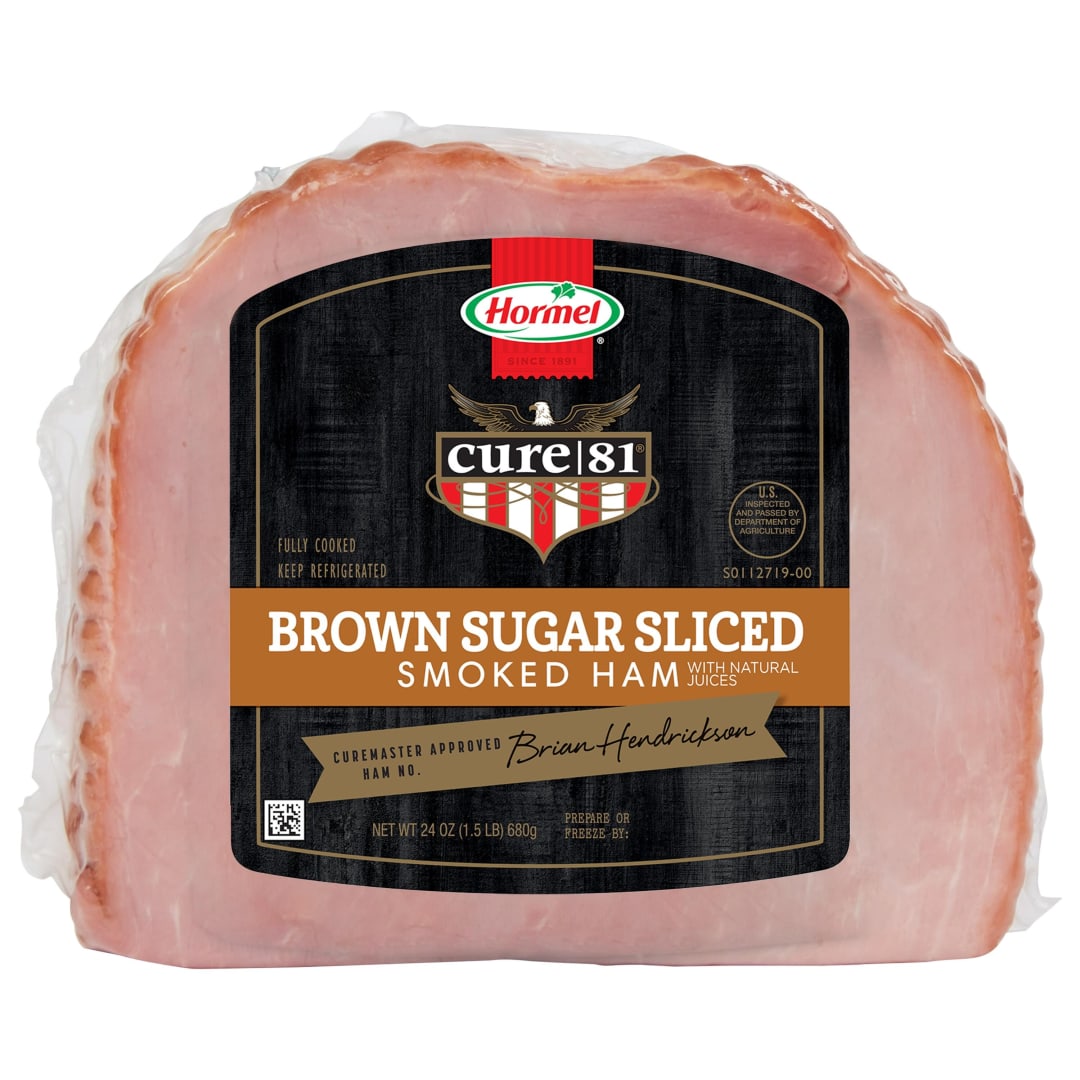 CURE81 Brown Sugar Quarter Sliced Ham 1.5 lbs