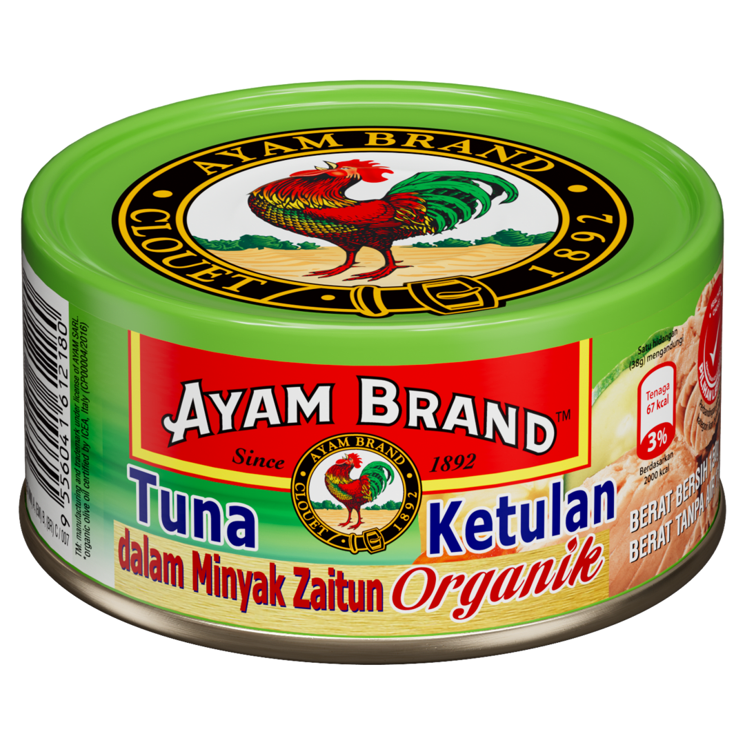 Tuna Chunks in Organic Extra Virgin Olive Oil 24x150g