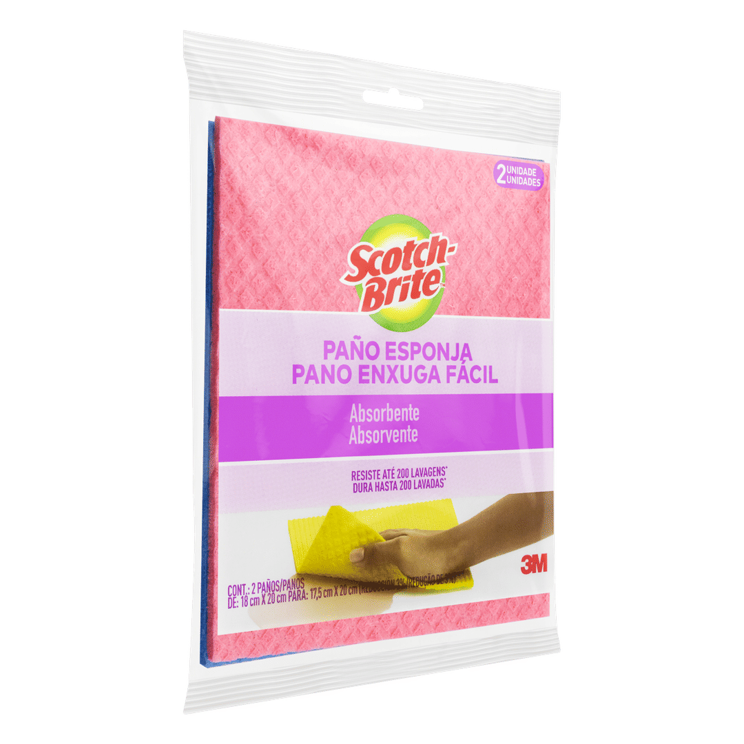 Pano Enxuga Fácil Scotch-Brite®, 2 unidades