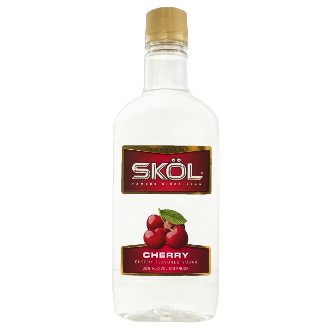 Skol Cherry Vodka 750ml 60 Proof