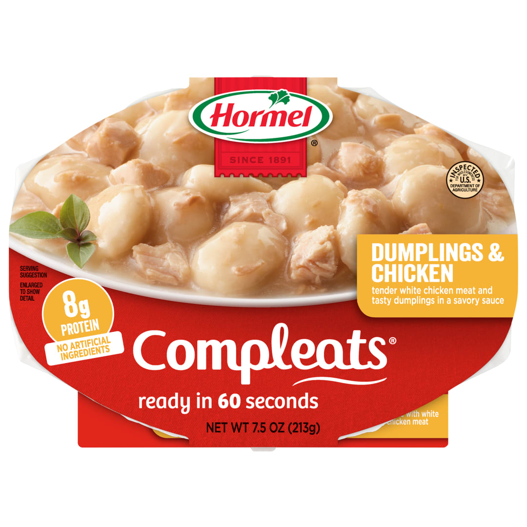 HORMEL COMPLEATS Dumplings and Chicken DRC