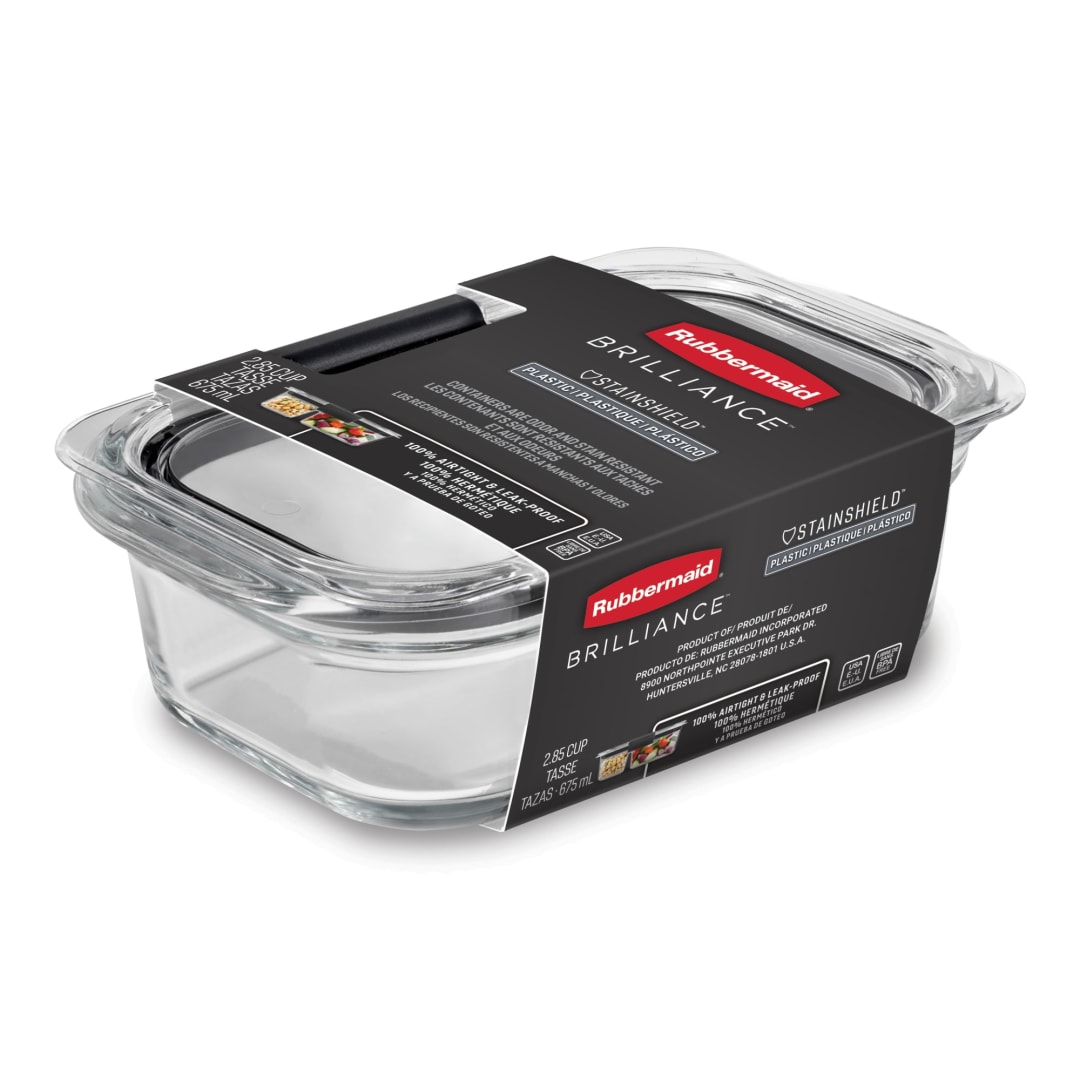 Rubbermaid® Brilliance® 2.85 Cup Food Storage Container