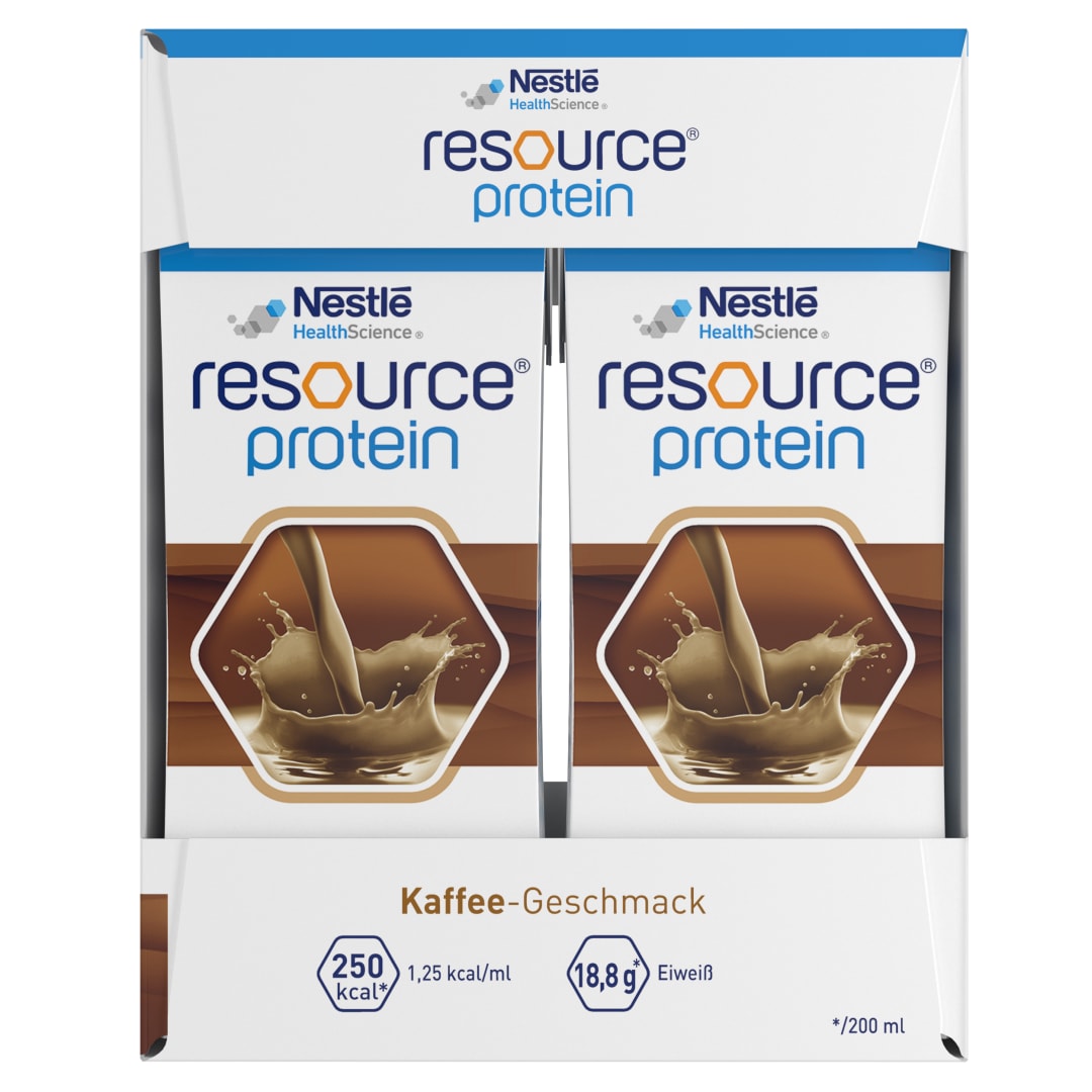 NESTLE HEALTH SCIENCE RESOURCE PROTEIN Kaffee 6(4x200ml)