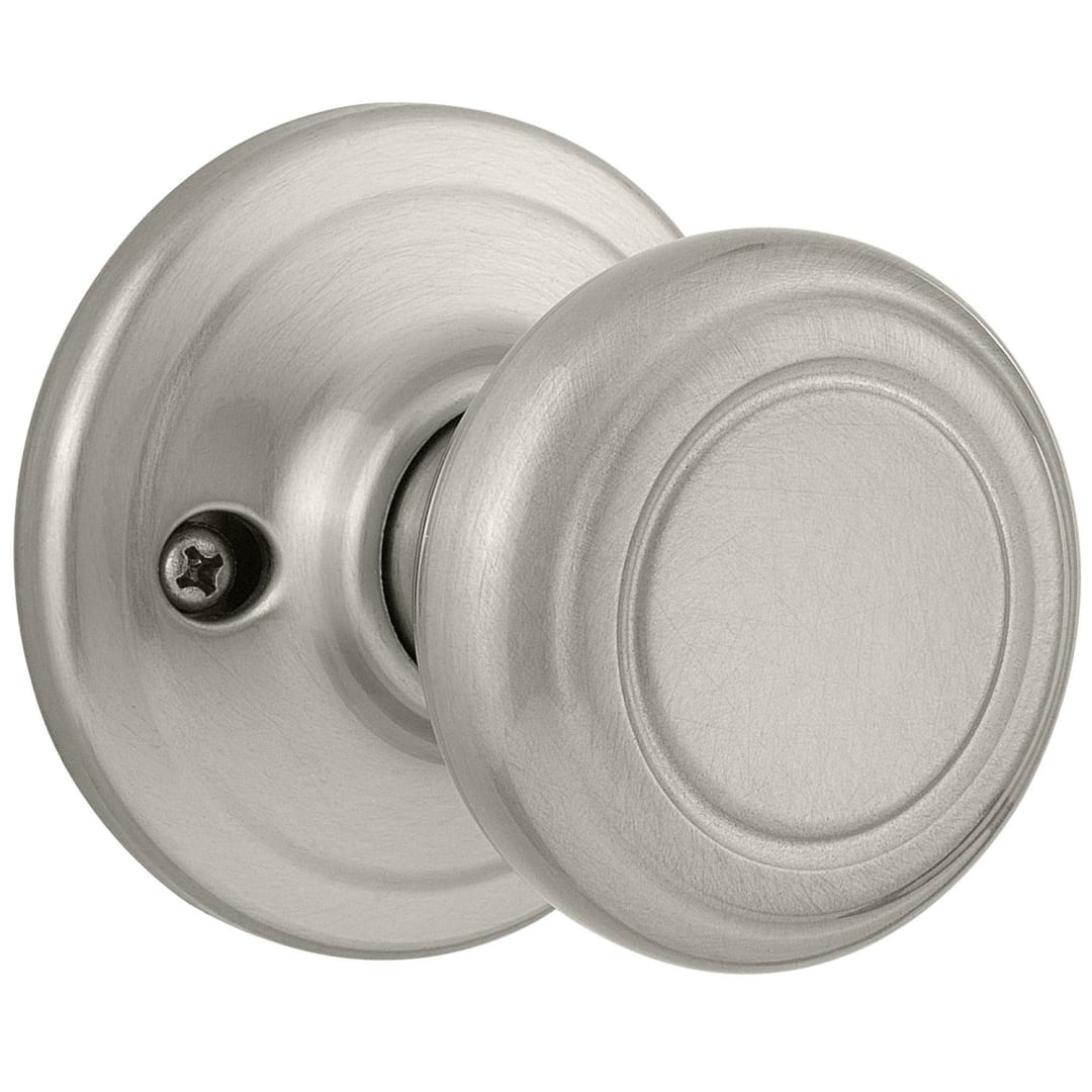Cameron Half-Dummy Knob in Satin Nickel