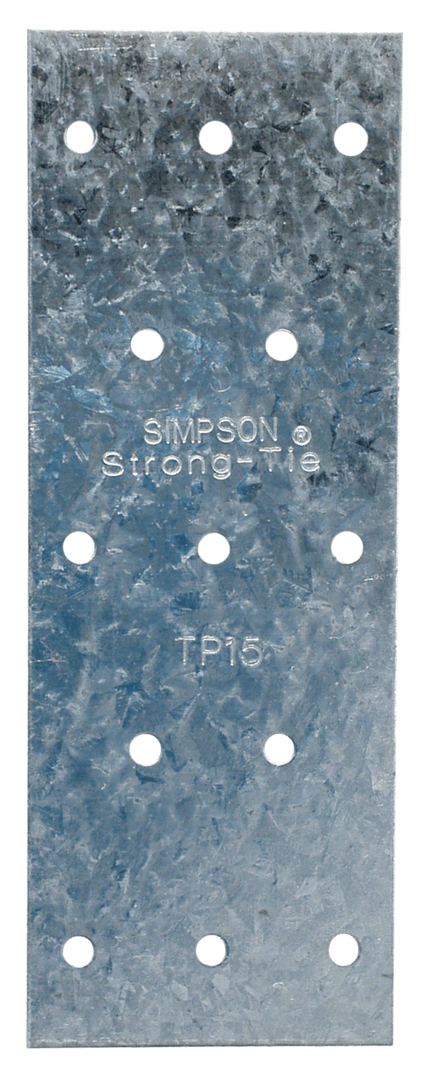 Simpson Strong-Tie TP15 TP 1-13/16 in. x 5 in. 20-Gauge Galvanized Tie Plate (Pack of 18000)