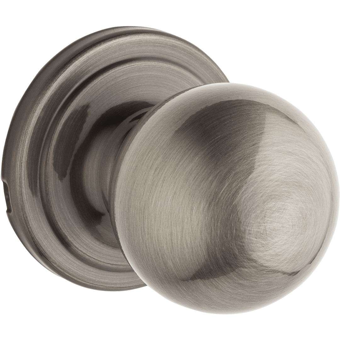 Circa Hall/Closet Knob in Antique Nickel