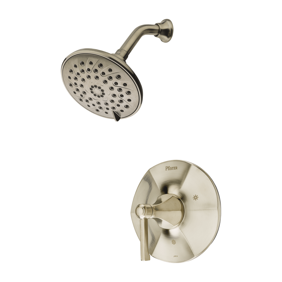 Arterra 1-Handle Shower Only Trim in Brushed Nickel