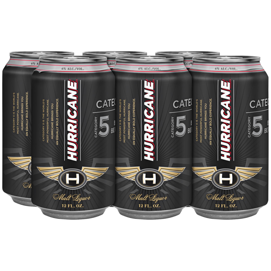 Hurricane Malt Liquor, 12 fl. oz. Can, 3.2% Alc./Vol.