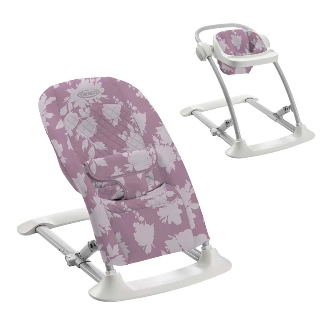 Graco® JumpStart 4-in-1 Activity Bouncer, Lilac Mod