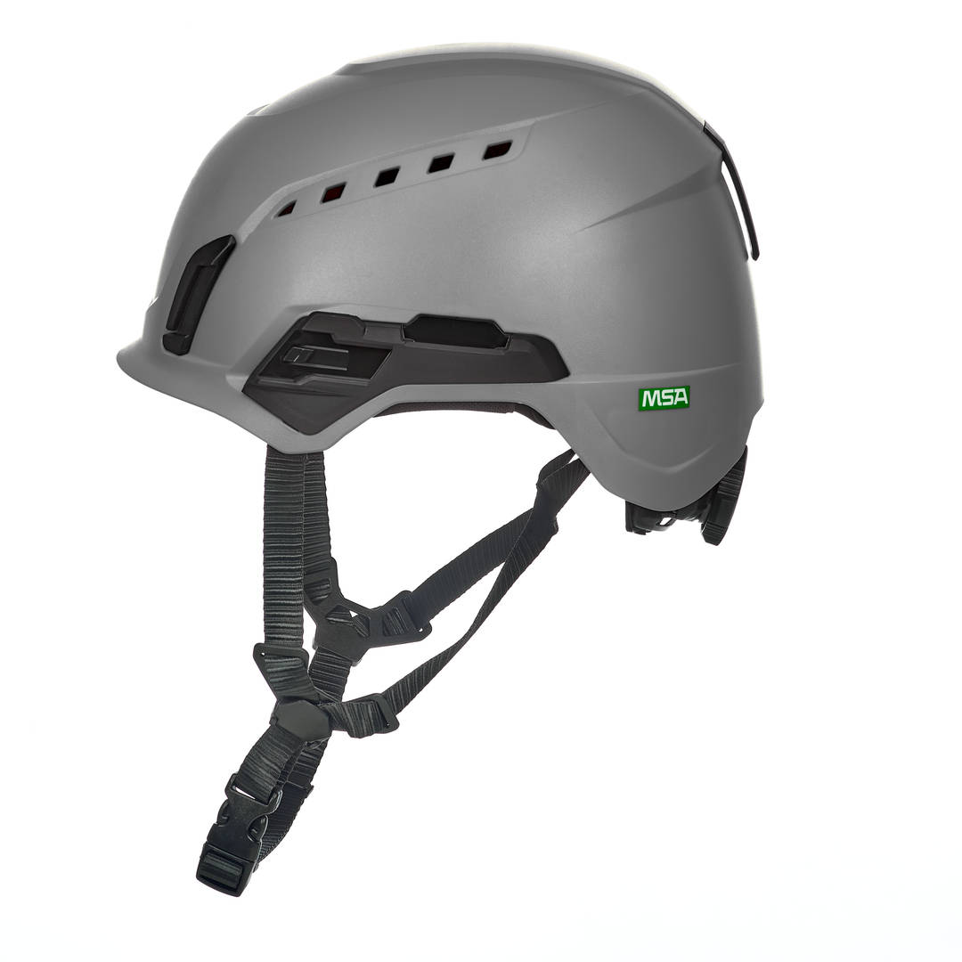 V-Gard H2™ Safety Helmet, Vented, Gray