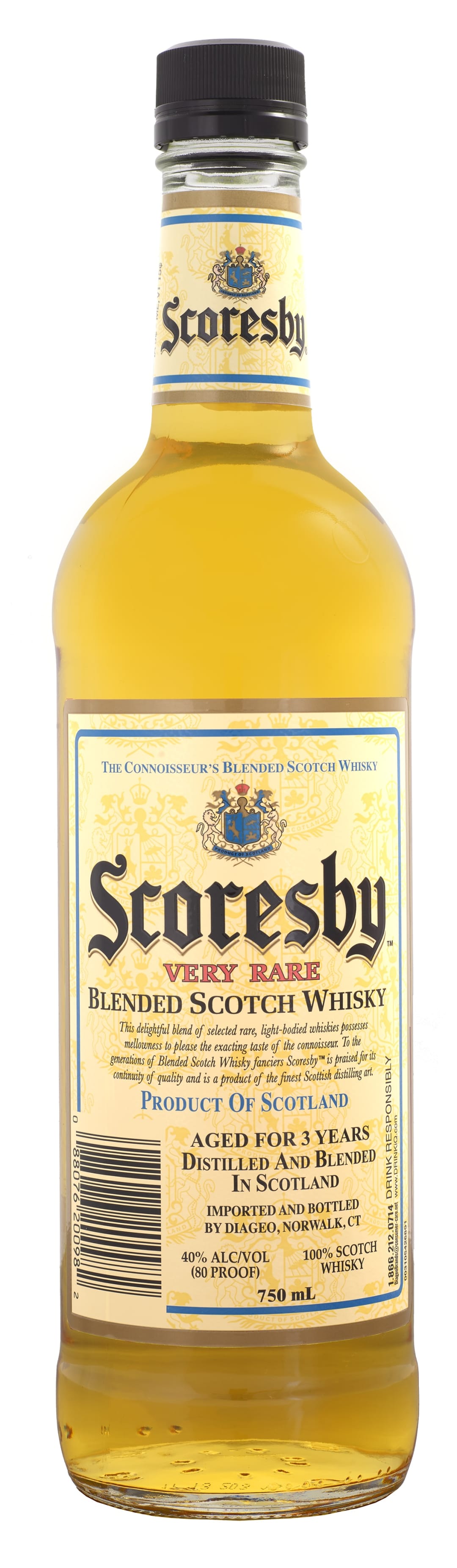 Scoresby Very Rare Blended Scotch Whisky 750ml 80 Proof