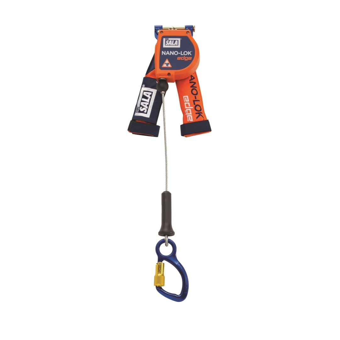 3M™ DBI-SALA® Nano-Lok™ Kenar Geri Sarımlı Yaşam Hattı, Tek Kol, Kablo, 2,4 m, 3500224