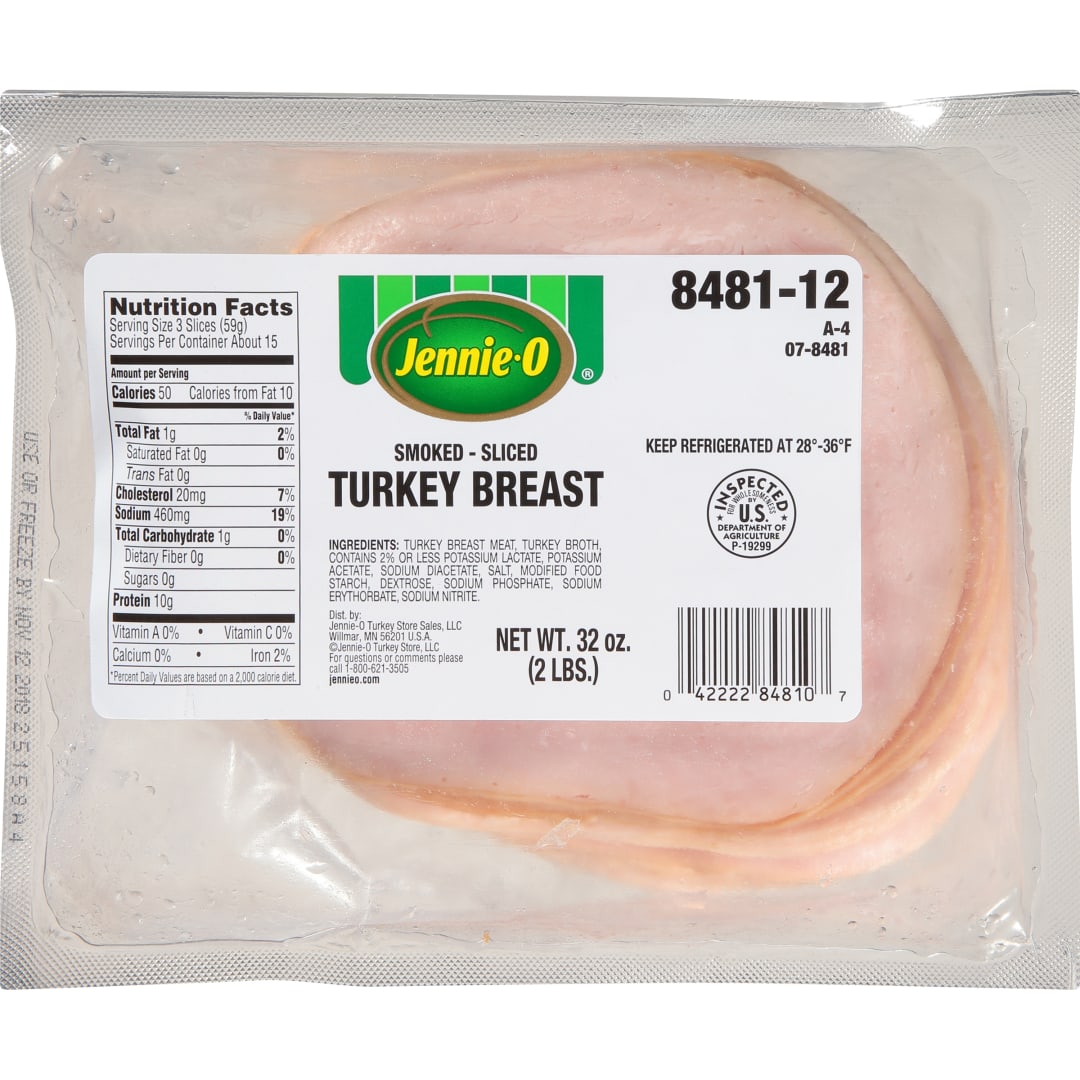 JENNIE-O Smoked Turkey Breast Sliced .7 Ounces