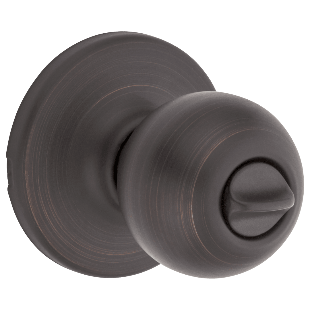 Polo Bed/Bath Door Knob in Venetian Bronze