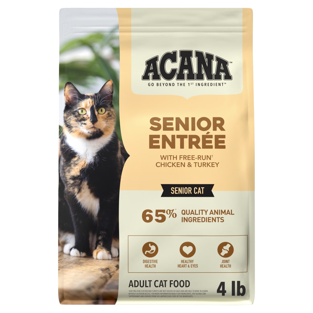 ACANA Dry Cat Food for Seniors Senior Entrée Chicken Turkey and Duck