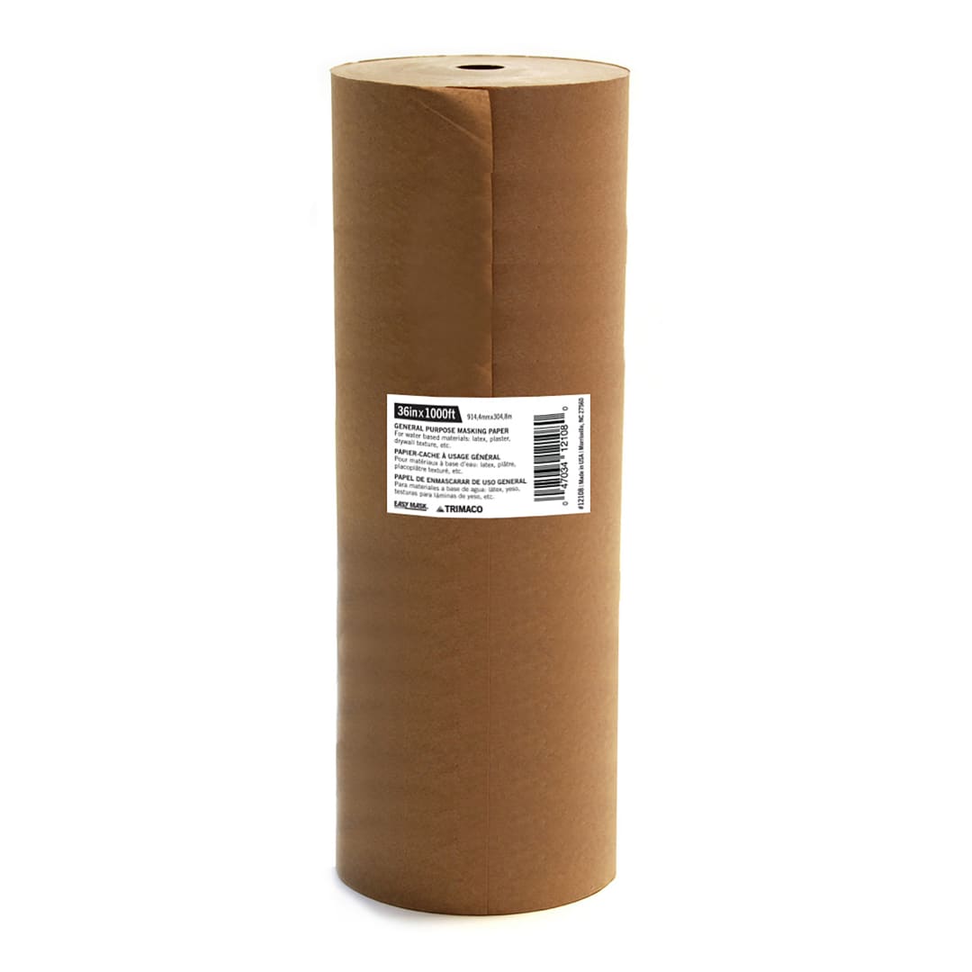 Easy Mask® General Purpose Masking Paper, Brown, 36"x1000'