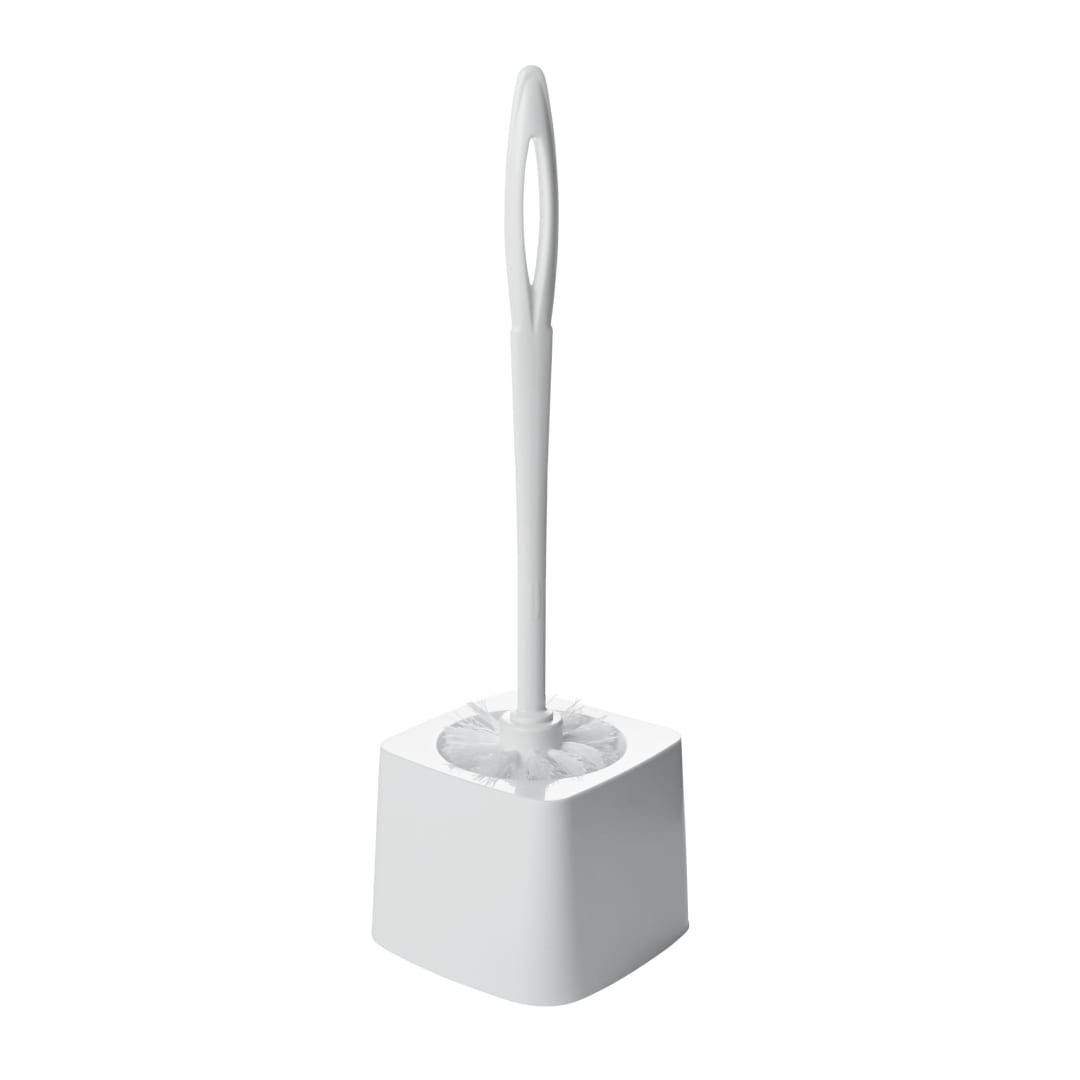 Rubbermaid Commercial Products 15" Toilet Bowl Brush with Plastic Handle, White